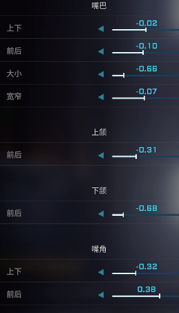 解限机水无怜奈捏脸数据一览