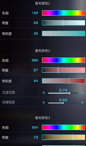 解限机水无怜奈捏脸数据一览
