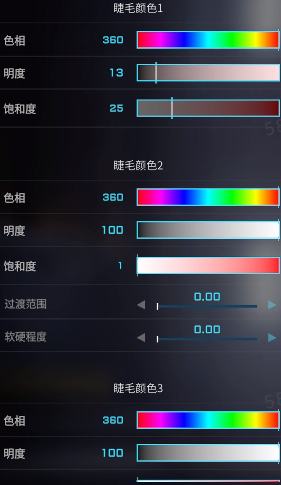 解限机水无怜奈捏脸数据一览