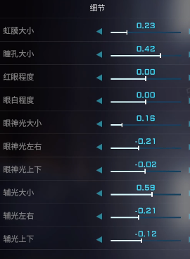 解限机水无怜奈捏脸数据一览