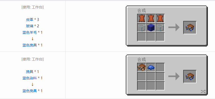我的世界挽具怎么合成