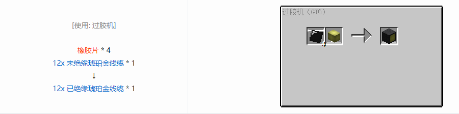 我的世界格雷科技6管道线缆轴合成表大全