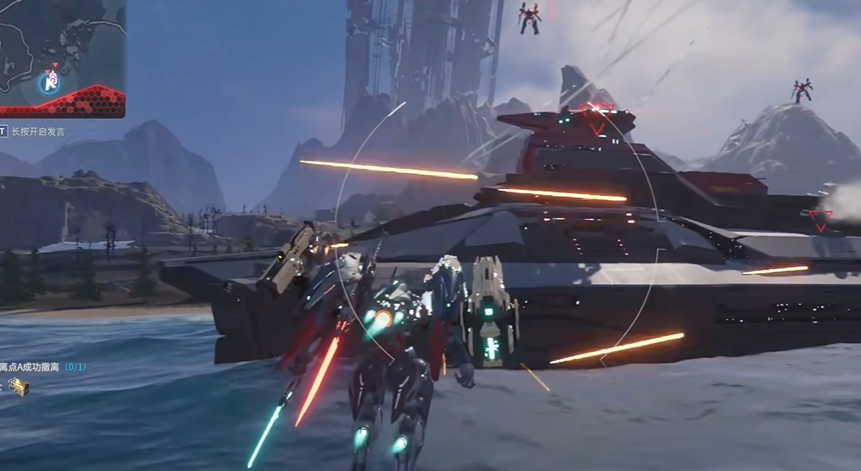 解限机玛什马克飞景跑刀攻略