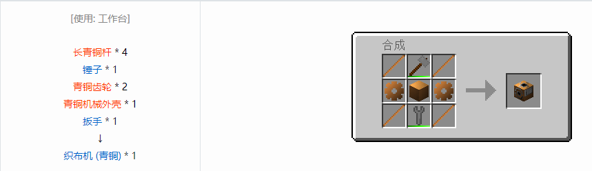 我的世界格雷科技6功能机器合成表大全