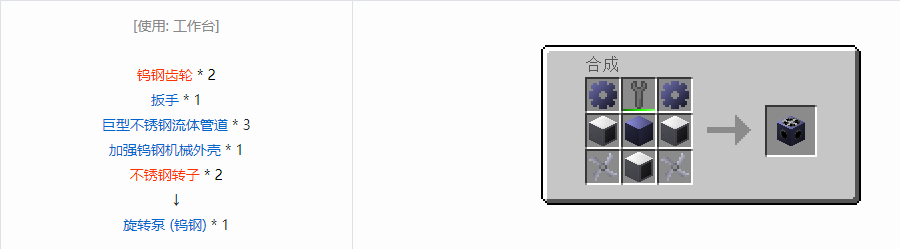 我的世界格雷科技6功能机器合成表大全