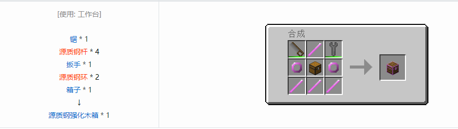 我的世界格雷科技6物品容器合成表大全