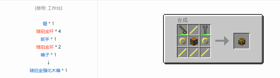 我的世界格雷科技6物品容器合成表大全