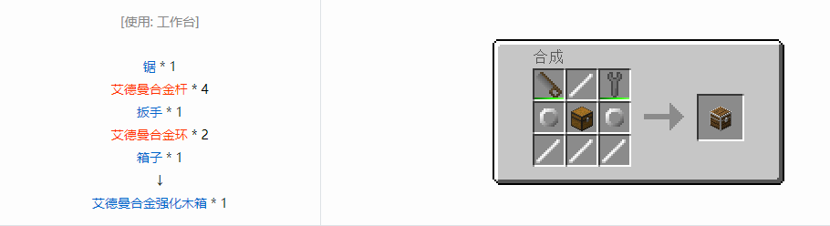 我的世界格雷科技6物品容器合成表大全