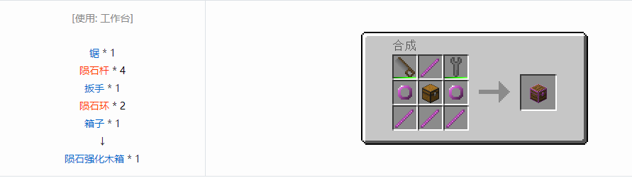 我的世界格雷科技6物品容器合成表大全