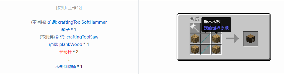 我的世界格雷科技6物品容器合成表大全