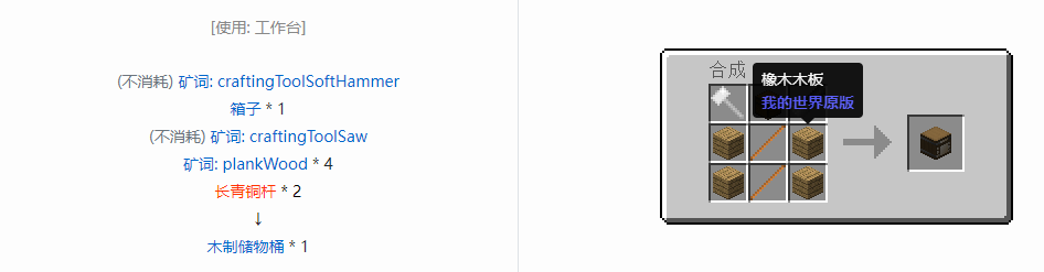 我的世界格雷科技6物品容器合成表大全