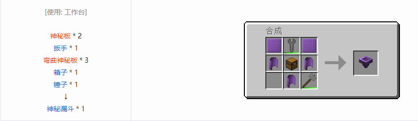 我的世界格雷科技6物品容器合成表大全