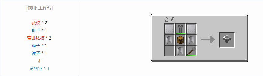 我的世界格雷科技6物品容器合成表大全