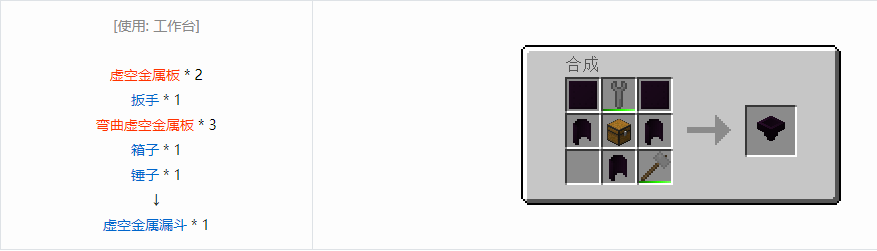 我的世界格雷科技6物品容器合成表大全