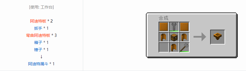 我的世界格雷科技6料斗合成表大全