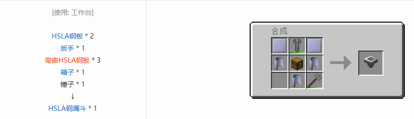 我的世界格雷科技6物品容器合成表大全