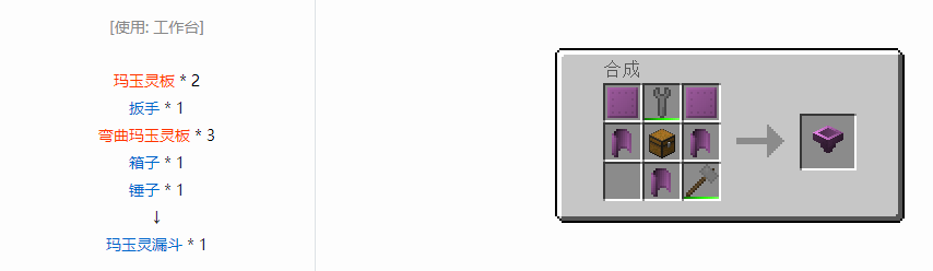 我的世界格雷科技6物品容器合成表大全