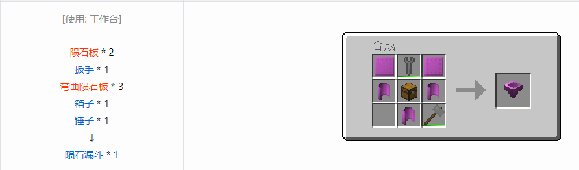 我的世界格雷科技6物品容器合成表大全