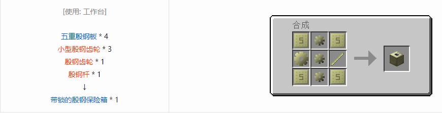 我的世界格雷科技6物品容器合成表大全