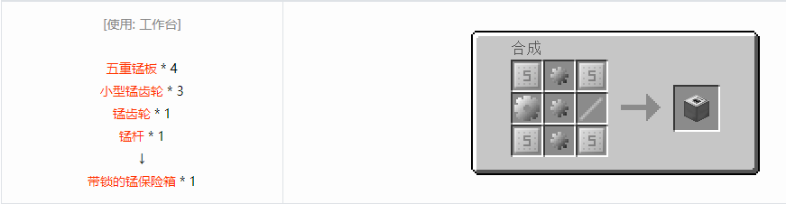 我的世界格雷科技6物品容器合成表大全