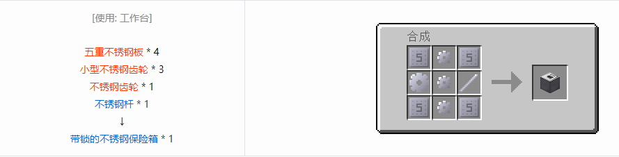 我的世界格雷科技6物品容器合成表大全