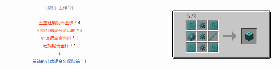 我的世界格雷科技6物品容器合成表大全