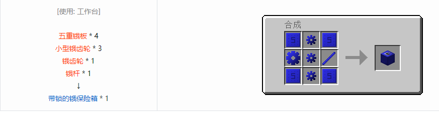 我的世界格雷科技6物品容器合成表大全
