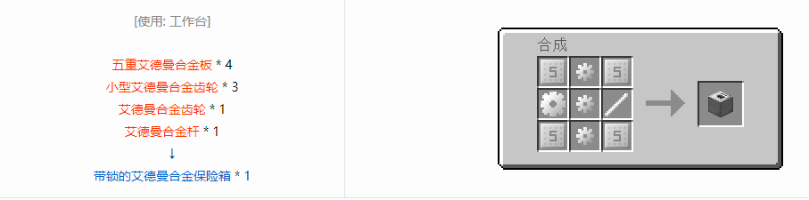 我的世界格雷科技6物品容器合成表大全