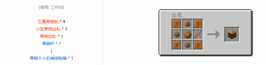 我的世界格雷科技6物品容器合成表大全