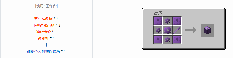 我的世界格雷科技6物品容器合成表大全