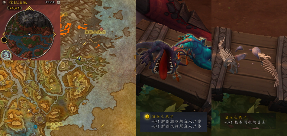 魔兽世界法医生态学任务攻略