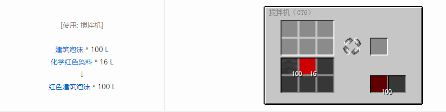 我的世界格雷科技6其他流体合成表大全
