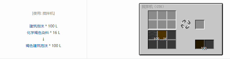 我的世界格雷科技6其他流体合成表大全