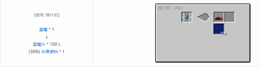 我的世界格雷科技6饮料流体合成表大全