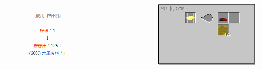 我的世界格雷科技6饮料流体合成表大全