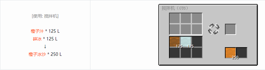 我的世界格雷科技6饮料流体合成表大全