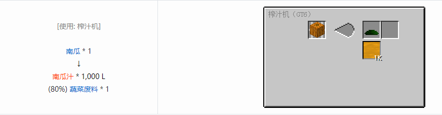 我的世界格雷科技6饮料流体合成表大全