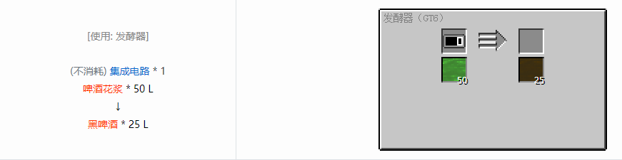 我的世界格雷科技6饮料流体合成表大全