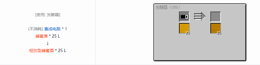 我的世界格雷科技6饮料流体合成表大全