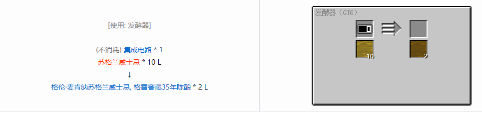 我的世界格雷科技6饮料流体合成表大全