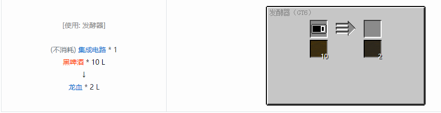 我的世界格雷科技6饮料流体合成表大全