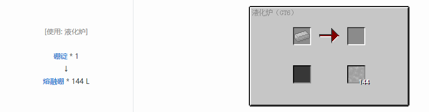 我的世界格雷科技6熔融材料合成表大全