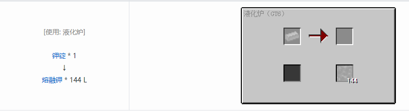 我的世界格雷科技6熔融材料合成表大全