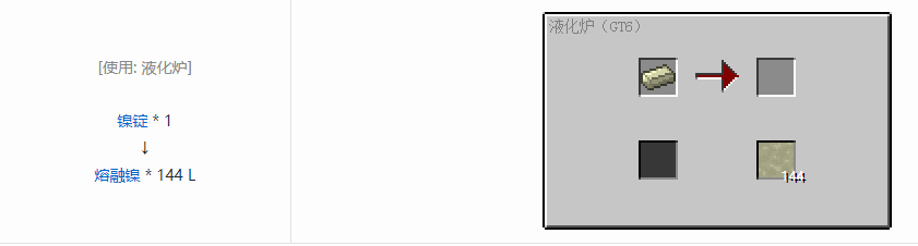 我的世界格雷科技6熔融材料合成表大全