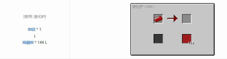我的世界格雷科技6熔融材料合成表大全