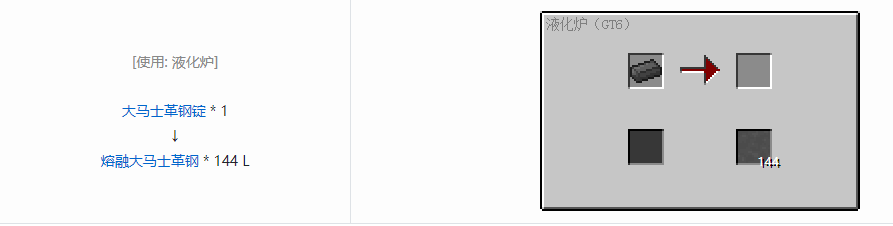 我的世界格雷科技6熔融合金合成表大全
