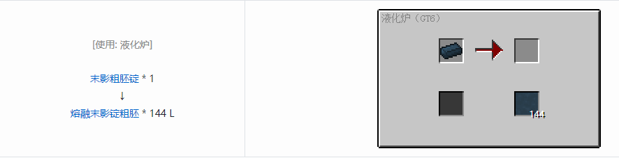 我的世界格雷科技6熔融合金合成表大全