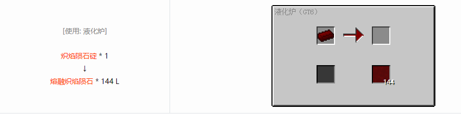 我的世界格雷科技6熔融材料合成表大全