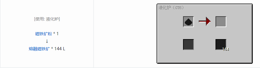 我的世界格雷科技6熔融材料合成表大全