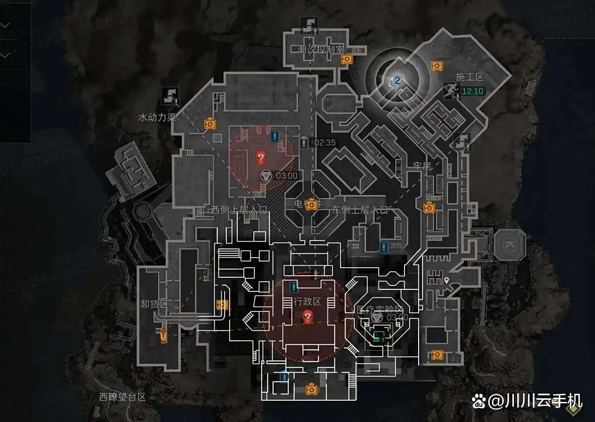 三角洲行动潮汐监狱撤离点在哪